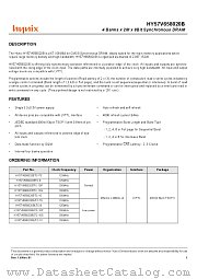 HY57V658020BTC-75 datasheet pdf Hynix Semiconductor