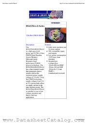 HY62256AR1 datasheet pdf Hynix Semiconductor