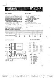 HY6264A-70 datasheet pdf Hynix Semiconductor