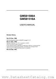GMS81508A datasheet pdf Hynix Semiconductor