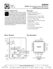 ICS8442AYT datasheet pdf Integrated Circuit Solution Inc