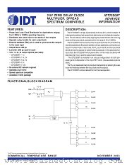 IDT23S08T datasheet pdf IDT