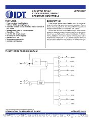 IDT23S09T datasheet pdf IDT