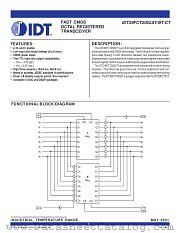 IDT29FCT2052T datasheet pdf IDT