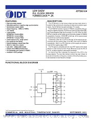 IDT59910A datasheet pdf IDT