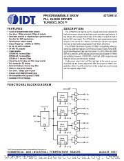 IDT5991A datasheet pdf IDT