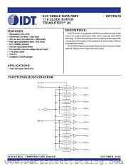 IDT5T9070 datasheet pdf IDT