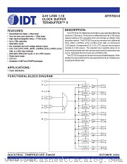 IDT5T9310 datasheet pdf IDT