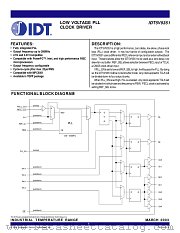 IDT5V9351 datasheet pdf IDT