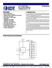 IDT5V9910A datasheet pdf IDT