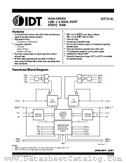 IDT7019 datasheet pdf IDT