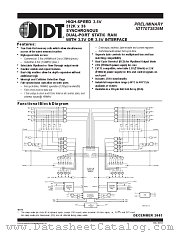 IDT70T3539M datasheet pdf IDT