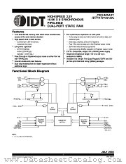 IDT70T9159 datasheet pdf IDT