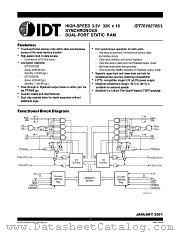 IDT70V9279 datasheet pdf IDT