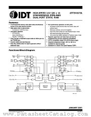 IDT70V9379 datasheet pdf IDT