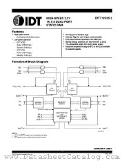 IDT71V30 datasheet pdf IDT