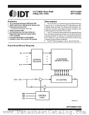 IDT71V428 datasheet pdf IDT