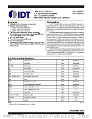 IDT71V67602 datasheet pdf IDT