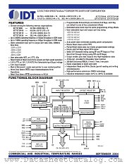 IDT72T20118 datasheet pdf IDT