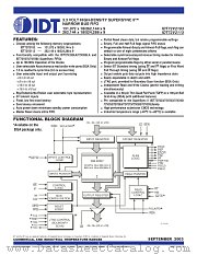 IDT72V2103 datasheet pdf IDT