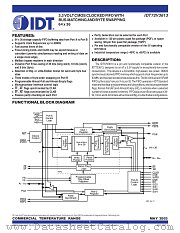 IDT72V3613 datasheet pdf IDT