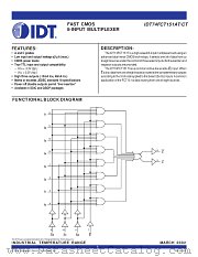 IDT74FCT151T datasheet pdf IDT