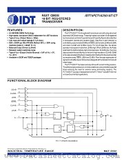 IDT74FCT162501T datasheet pdf IDT