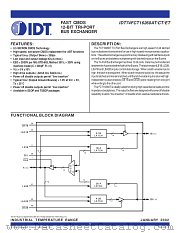 IDT74FCT16260T datasheet pdf IDT