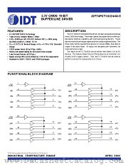 IDT74FCT163244 datasheet pdf IDT