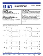 IDT74FCT163344 datasheet pdf IDT