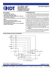 IDT74FCT163601 datasheet pdf IDT