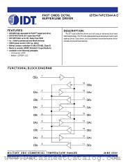 IDT74FCT244 datasheet pdf IDT