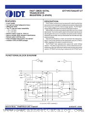 IDT74FCT2652T datasheet pdf IDT