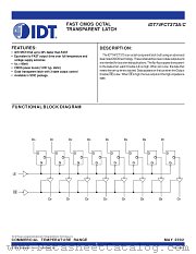 IDT74FCT373 datasheet pdf IDT