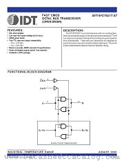 IDT74FCT621T datasheet pdf IDT