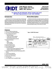IDT75K52213 datasheet pdf IDT