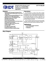 IDT77V126 datasheet pdf IDT