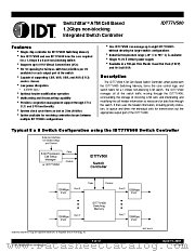 IDT77V500 datasheet pdf IDT