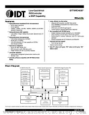 IDT79RV4650 datasheet pdf IDT