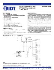 CSPU877A datasheet pdf IDT