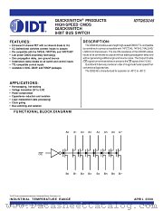 QS3245 datasheet pdf IDT