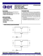 QS32X2861 datasheet pdf IDT