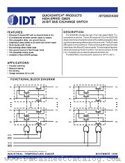 QS32X383 datasheet pdf IDT