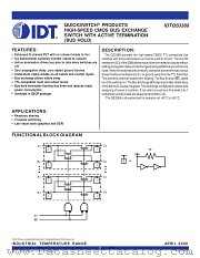 QS3388 datasheet pdf IDT
