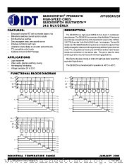 QS33X253 datasheet pdf IDT