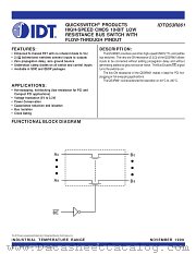 QS3R861 datasheet pdf IDT