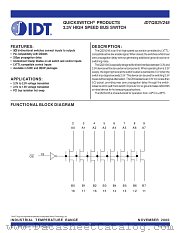 QS3V245 datasheet pdf IDT