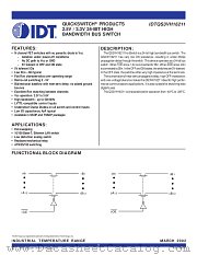 QS3VH16211 datasheet pdf IDT