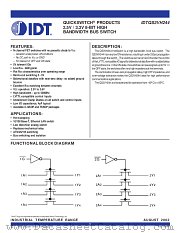 QS3VH244 datasheet pdf IDT