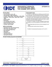 QS4A110 datasheet pdf IDT